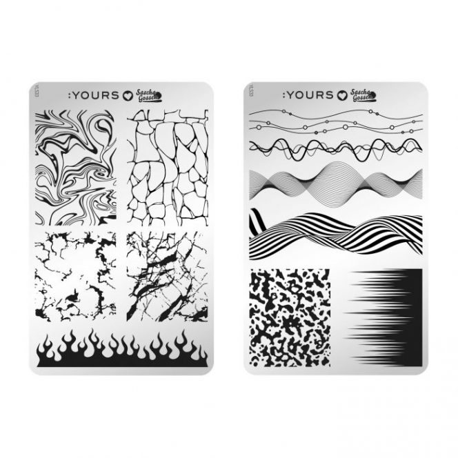 :YOURS Loves Sascha | YLS33 Fine Marble | Dubbelzijdig