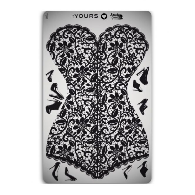 :YOURS Loves Sascha | YLS1 Corset in Heels