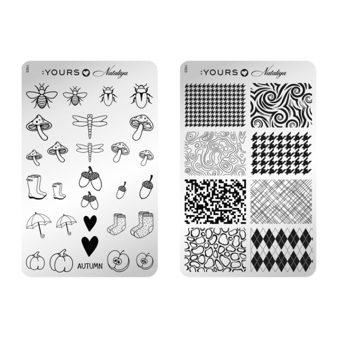 :YOURS Loves Nataliya YLN08 | Graphic Autumn | Dubbelzijdig