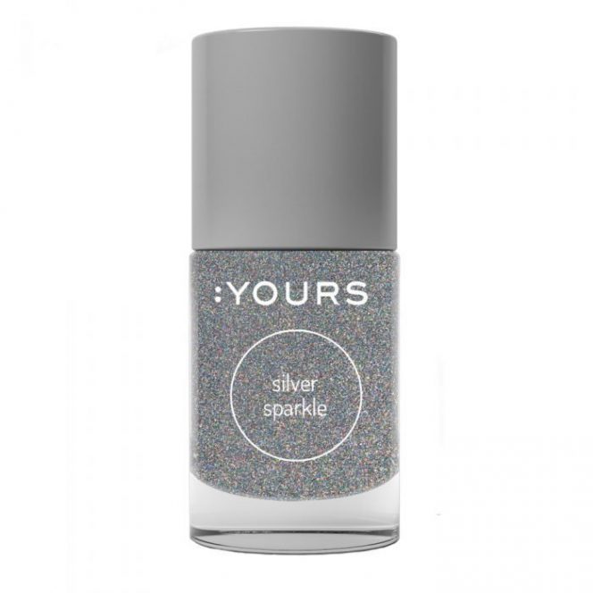 :YOURS Stempellak | Silver Sparkle