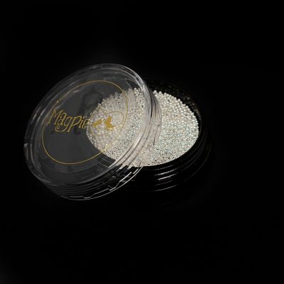 Magpie Caviar Beads | SILVER