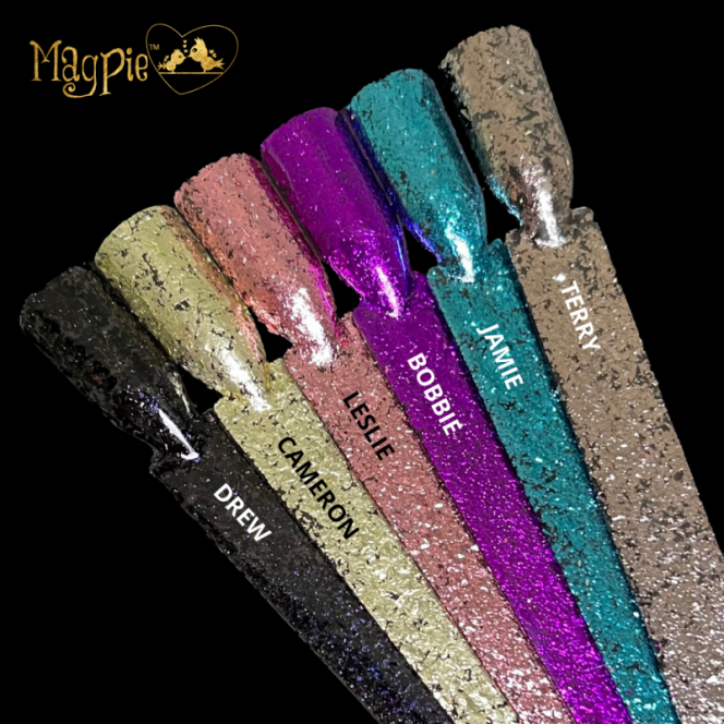 MAGPIE Dust Metallic Flakes | JAMIE - Afbeelding 2