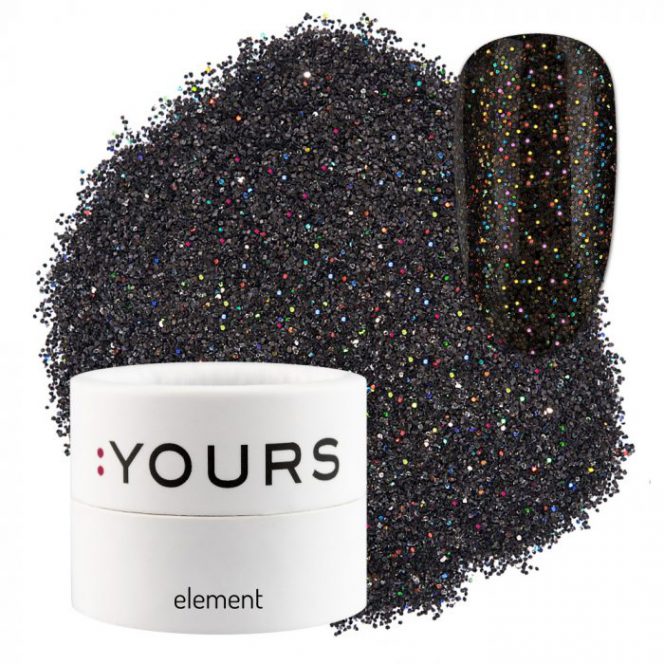 :YOURS ECO Glitter | Black Glitzhead