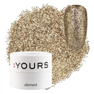 :YOURS ECO Glitter | Gold Drums