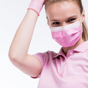 COMFORTIES | Mondmaskers Type IIR 3-laags | Roze | 50 stuks