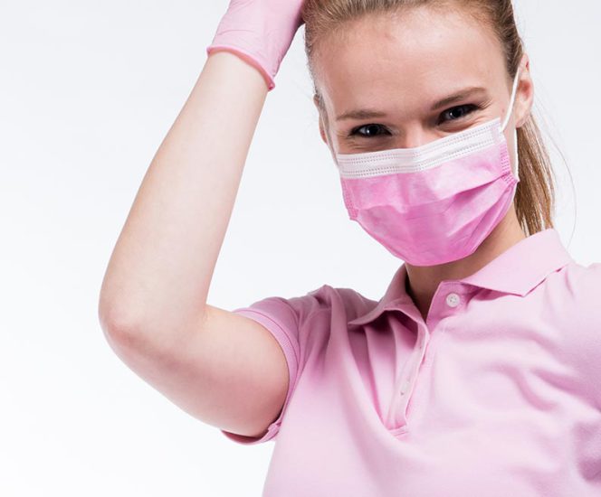 COMFORTIES | Mondmaskers Type IIR 3-laags | Roze | 50 stuks