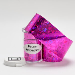 By Djess Transfer Foil | Fuchsia Starburst