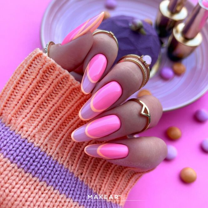 MAKEAR Gellak | DG05 Think Pink | Glow in The Dark - TPO vrij - Afbeelding 2