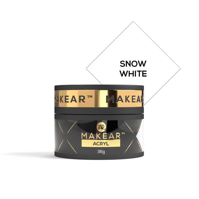 MAKEAR | Acrylic Powder Snow White | 36g