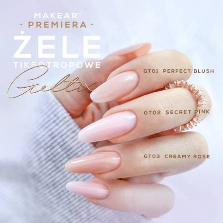MAKEAR Geltix GT02 Secret Pink | 15ml -TPO vrij - Afbeelding 3