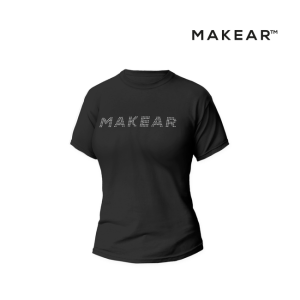 MAKEAR | T-shirt met steentjes | Maat L