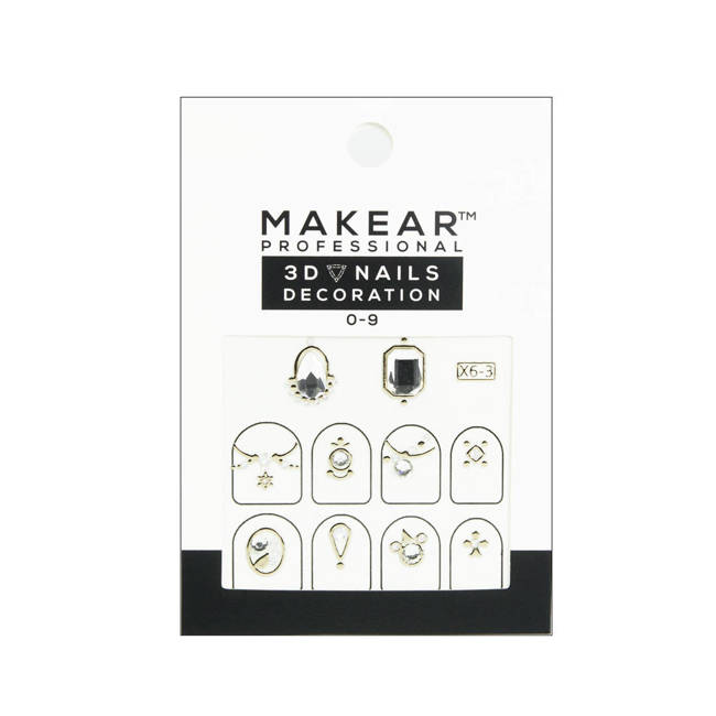 MAKEAR | 3D NAGELSTICKER 09