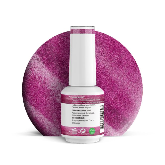 BY DJESS Gel Polish CAT EYE | 143 Florence 15ml - TPO vrij - Afbeelding 3