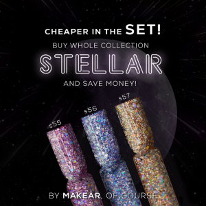 MAKEAR Gellak Set | Stellar - 3 stuks - TPO vrij
