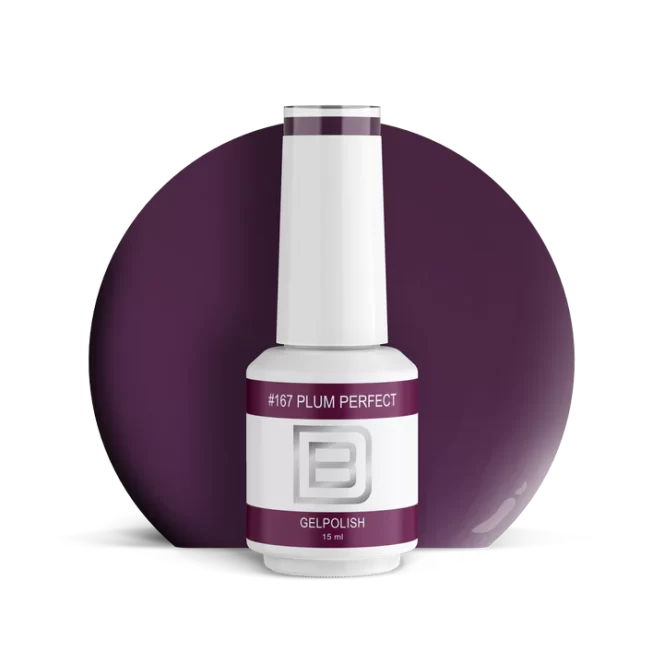 BY DJESS Gel Polish | 167 Plum Perfect 15ml - TPO vrij
