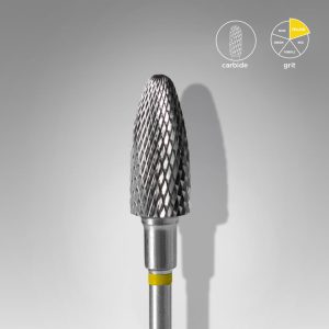 STALEKS Carbide Frees Bit | Corn Yellow 6/14mm