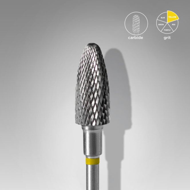 STALEKS Carbide Frees Bit | Corn Yellow 6/14mm