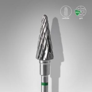 STALEKS Carbide Frees Bit | Cone Green 6/14mm