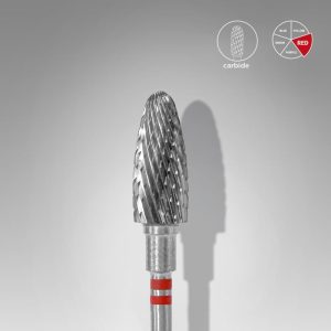 STALEKS Carbide Frees Bit | Corn Red 6/14mm | linkshandig