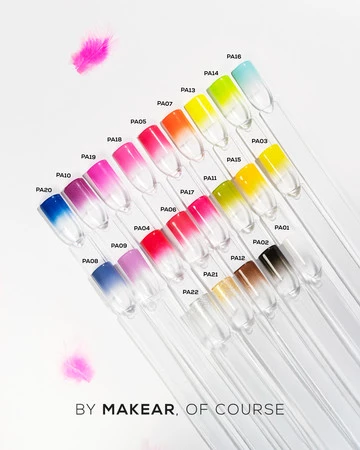 MAKEAR ProArt | Paint & Stamping Gel | PA22 Silver - Afbeelding 4