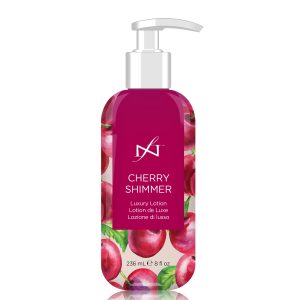 FAMOUS NAMES Cherry Shimmer Lotion | 236 ml