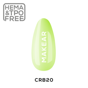 MAKEAR Color Rubber Base | CRB20 Pistachio Cloud - TPO vrij
