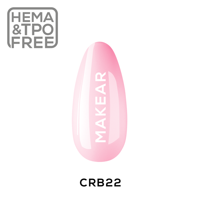 MAKEAR Color Rubber Base | CRB22 Petal Pastel - TPO vrij