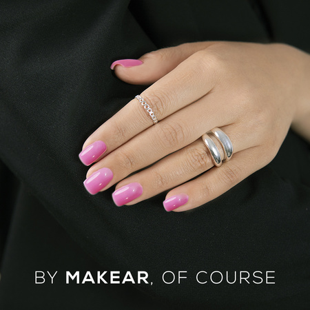 MAKEAR Color Rubber Base | CRB23 Bliss Pink - TPO vrij - Afbeelding 3