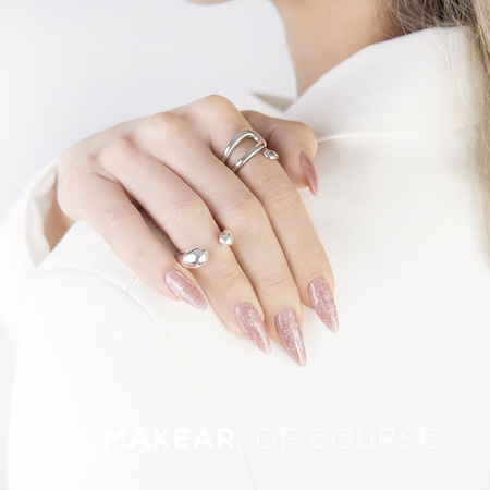 MAKEAR ChallenGel HG16 | Nude Shimmer 50ml - TPO vrij - Afbeelding 3