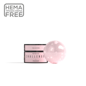 MAKEAR ChallenGel HG13 | Pink Shimmer 15ml - TPO vrij