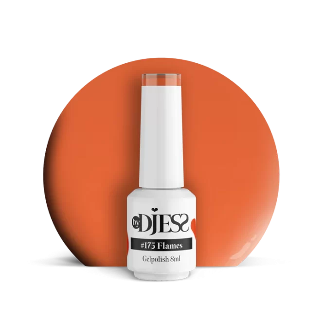 BY DJESS Gel Polish | 175 Flames – 8ml – TPO vrij