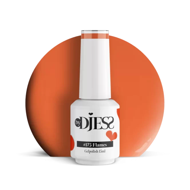 BY DJESS Gel Polish | 175 Flames - 15ml - TPO vrij