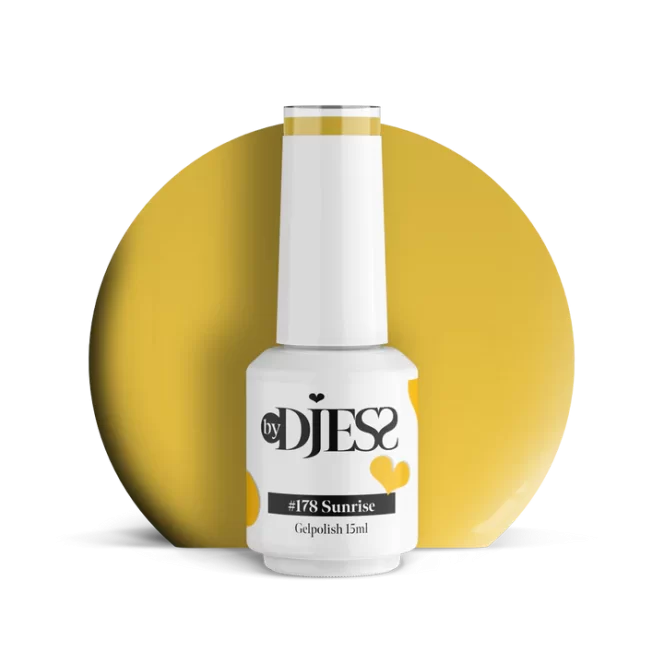 BY DJESS Gel Polish | 178 Sunrise - 15ml - TPO vrij