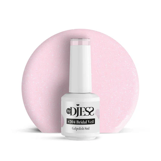 BY DJESS Gel Polish | 204 Bridal Veil - 8ml - TPO vrij
