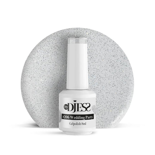 BY DJESS Gel Polish | 206 Wedding Party - 8ml - TPO vrij