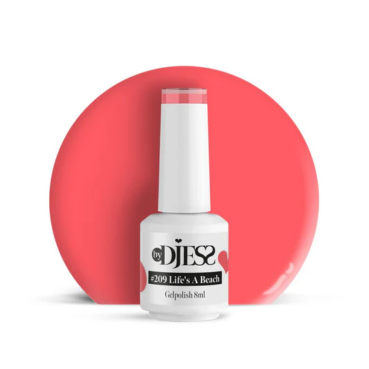 BY DJESS Gel Polish | 209 Life's A Beach - 8ml - TPO vrij