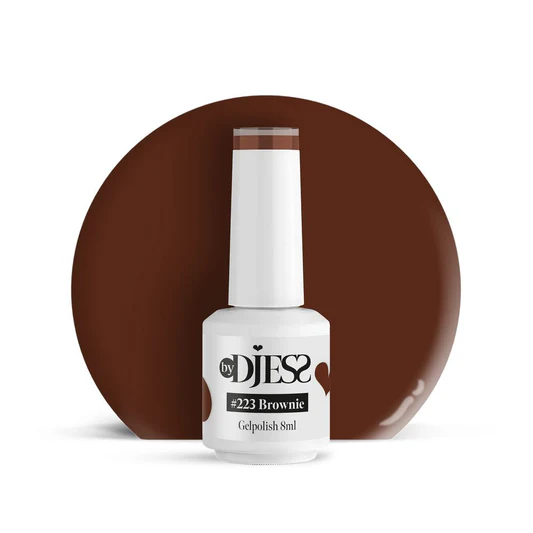 BY DJESS Gel Polish | 223 Brownie - 8ml - TPO vrij