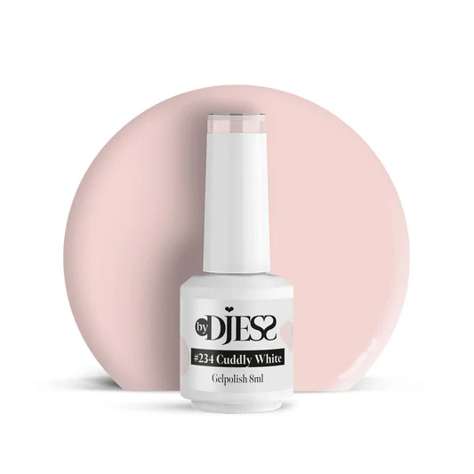 BY DJESS Gel Polish | 234 Cuddly White - 8ml - TPO vrij