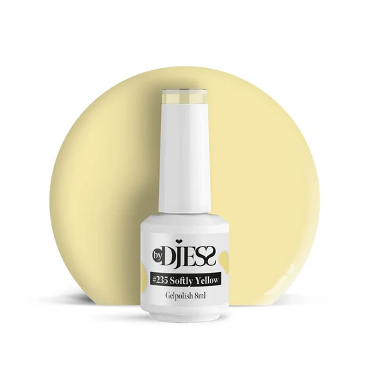 BY DJESS Gel Polish | 235 Softly Yellow - 8ml - TPO vrij
