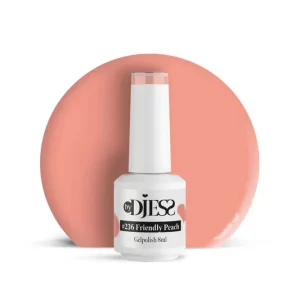 BY DJESS Gel Polish | 236 Friendly Peach - 8ml - TPO vrij