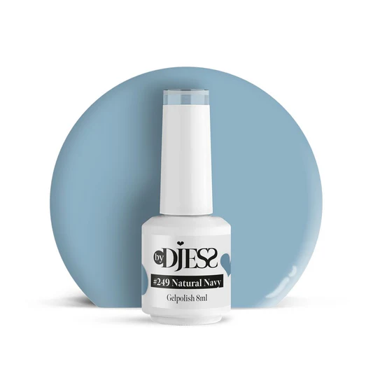 BY DJESS Gel Polish | 249 Natural Navy - 8ml - TPO vrij