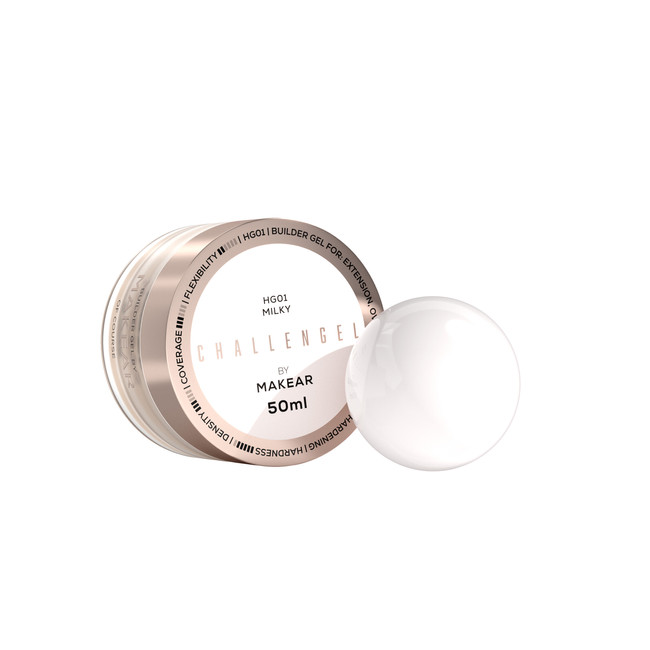 MAKEAR ChallenGel HG01 | Milky 50ml - TPO vrij
