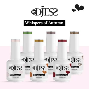 BY DJESS Gel Polish Set | Whispers of Autumn - 6 x 8ml