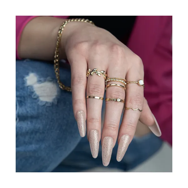 MAKEAR Gel & Go GG25 | Glitter Beige 50ml - Afbeelding 4