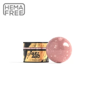 MAKEAR Gel & Go GG27 | Glitter Dark Rose 15ml