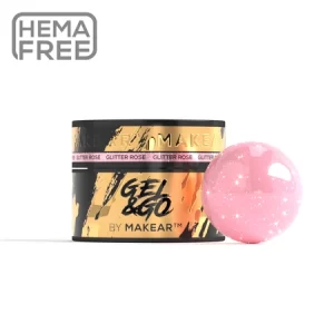 MAKEAR Gel & Go GG23 | Glitter Rose 50ml