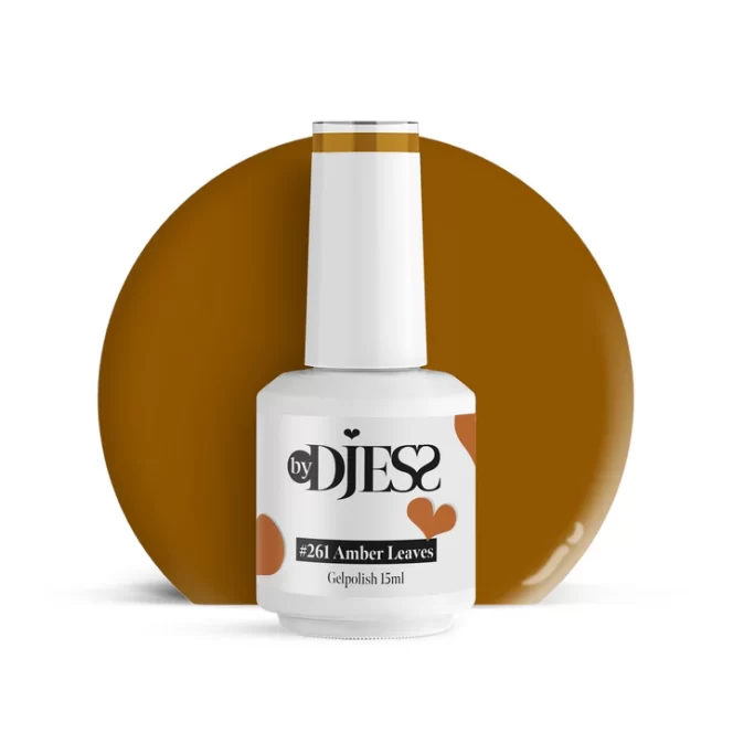 BY DJESS Gel Polish | 261 Amber Leaves - 15ml