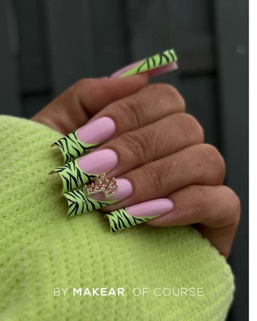 MAKEAR ProArt | Paint & Stamping Gel | PA02 Black - Afbeelding 4