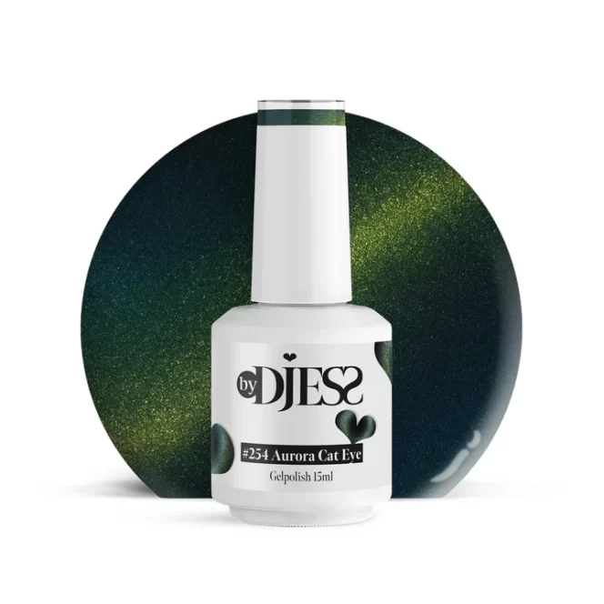 By Djess Gel Polish Cat Eye | 254 Aurora - 15ml