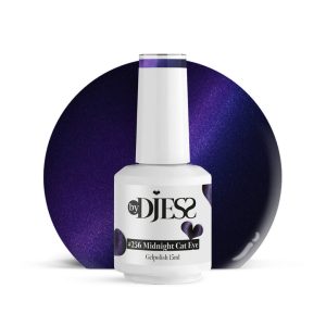 By Djess Gel Polish Cat Eye | 256 Midnight - 15ml